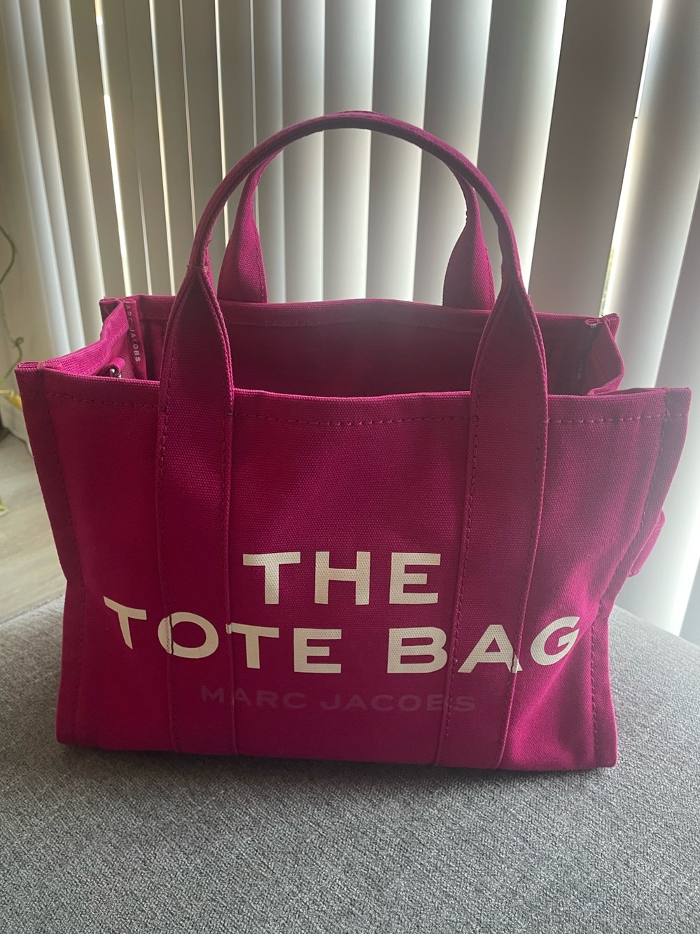 Marc Jacobs The Tote Bag - Fascia Pink Canvas Tote Large